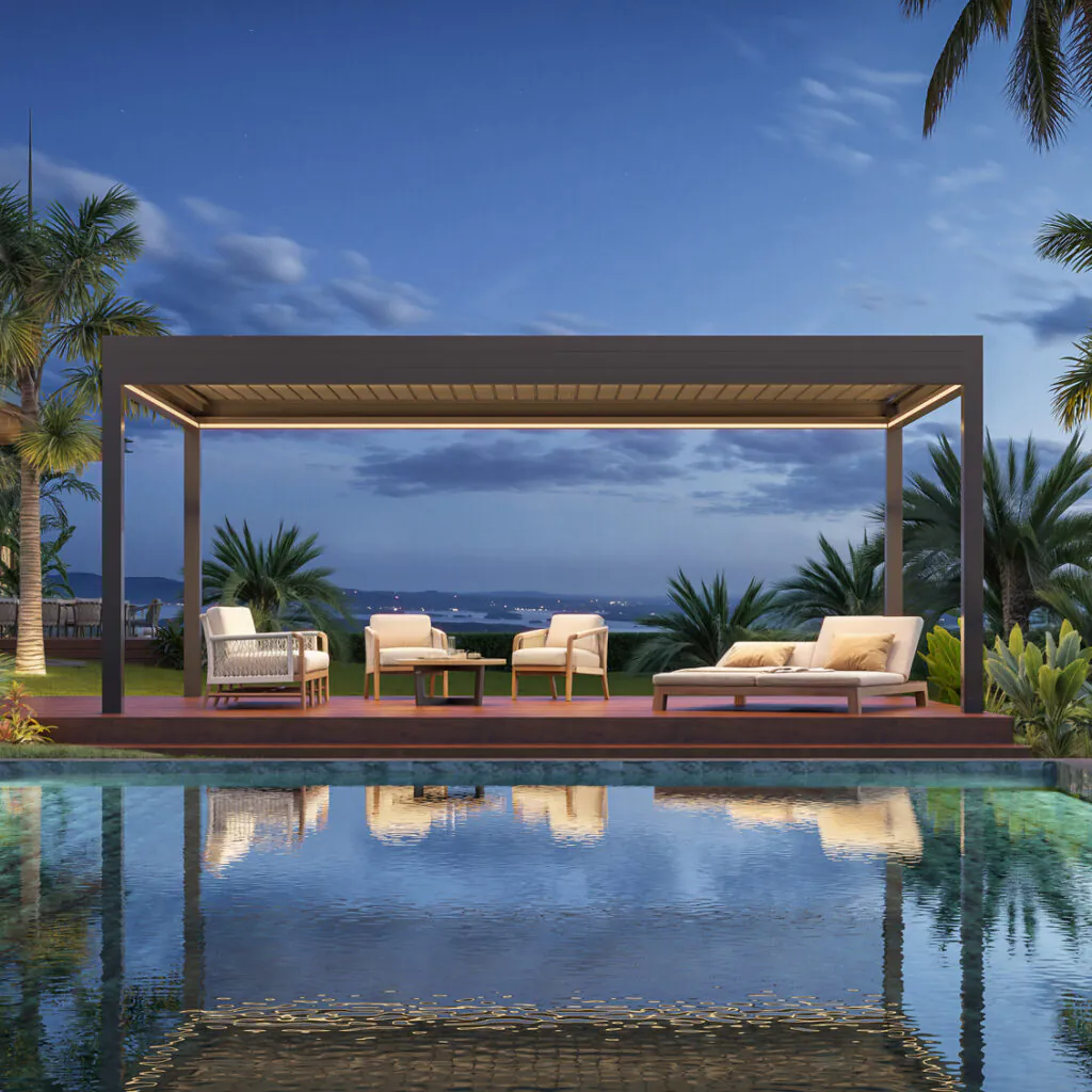 Isla Alumina, da Copato, aplicado em hospitality