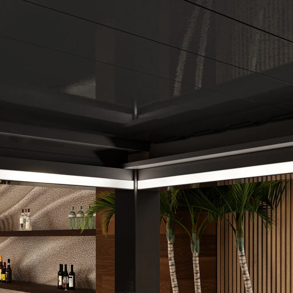 Iluminação perimetral do Isla Alumina, da Stobag para a Copato