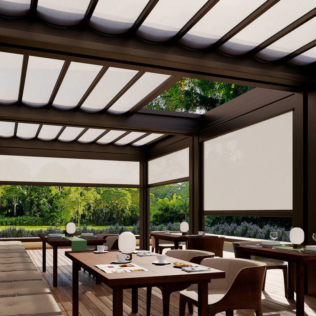 Maior ticket em restaurantes: as coberturas retráteis ampliam as áreas de atendimento